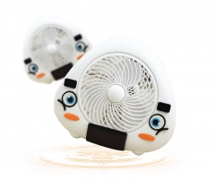 卡通小电风扇迷你学生宿舍床上办公室台式静音家用夹床头寝室电扇